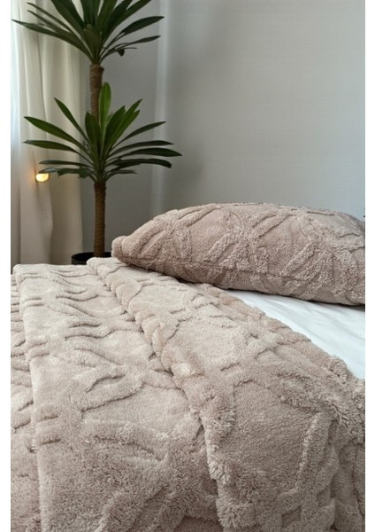 Orion Wellsoft Tek Kişilik Yatak Örtüsü Seti (180×235 cm + 1 Yastık Kılıfı) | Yumuşak ve Sıcak, Lüks Tasarım, Oeko-Tex Belgeli, Kışlık Battaniye Alternatifi