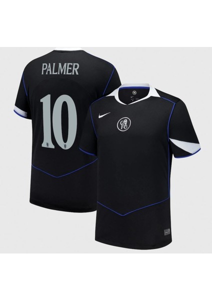 Chelsea 2025/26 Yeni Sezon Cole Palmer Alternatif Forması (Black)