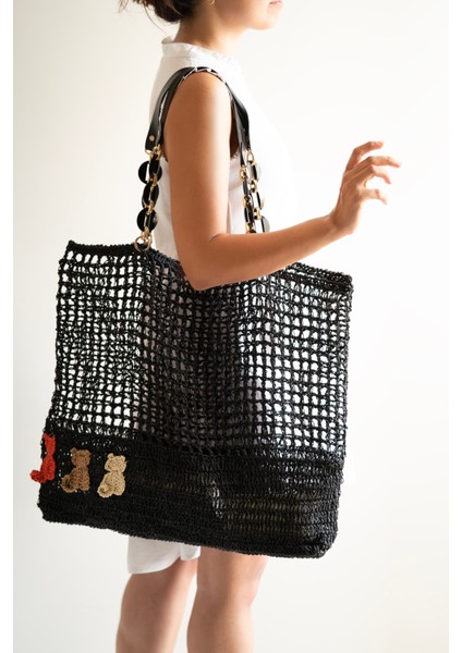 Kafes Model Yazlık Çanta