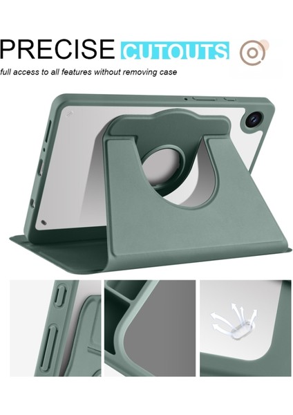 Samsung Galaxy Tab A11 Plus Kılıf Termik Stanlı Katlanabilir Kapak fiyatları