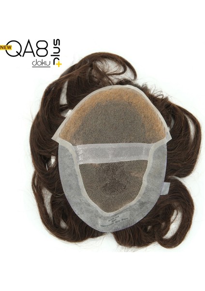 Protez Saç Qa8 - 8X10 Plus - Renk 1b( Koyu Kestane ) Ince Telli Her Yöne Taranabilen %100 Insan Saçı fırsatları