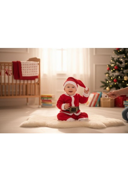 Erkek Çocuk/bebek Noel Takım/yılbaşı Kostüm