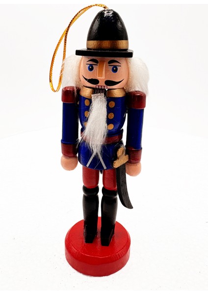 Renkli 3'lü 12.5 cm Kurşun Asker Dekoratif Yılbaşı Süsü indirimleri