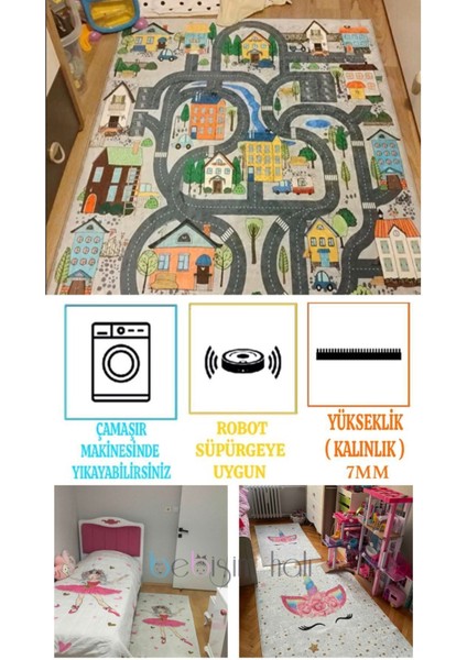 Iskandinav Ayılar Çocuk Halısı modelleri