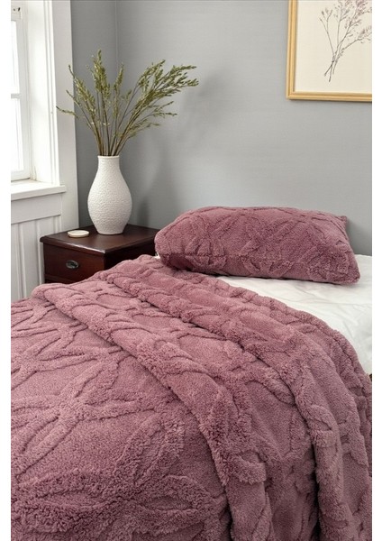 Orion Wellsoft Tek Kişilik Yatak Örtüsü Seti (180×235 cm + 1 Yastık Kılıfı) | Yumuşak ve Sıcak, Lüks Tasarım, Oeko-Tex Belgeli, Kışlık Battaniye Alternatifi indirimleri