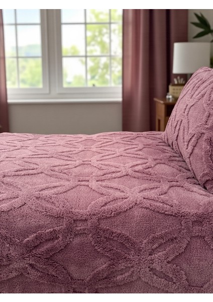 Orion Wellsoft Tek Kişilik Yatak Örtüsü Seti (180×235 cm + 1 Yastık Kılıfı) | Yumuşak ve Sıcak, Lüks Tasarım, Oeko-Tex Belgeli, Kışlık Battaniye Alternatifi