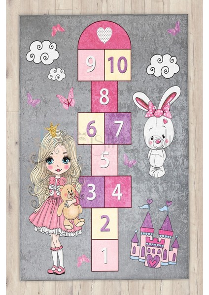 Prenses Kız Çocuk Halısı fırsatları