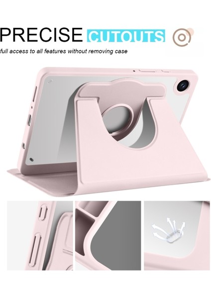 Samsung Galaxy Tab A11 Kılıf Termik Stanlı Katlanabilir Kapak modelleri