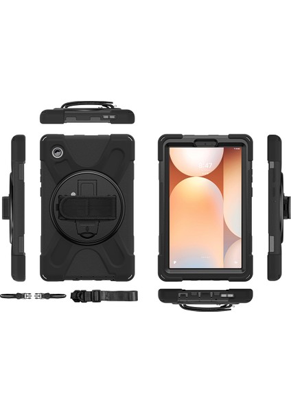 Samsung Galaxy Tab A11 Kılıf 360 Zırh Defender Armor Tank Kapak fiyatları