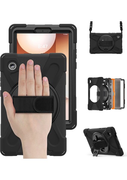 Samsung Galaxy Tab A11 Kılıf 360 Zırh Defender Armor Tank Kapak fırsatları