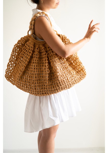 File Modelli Boncuk Saplı Çanta fırsatları