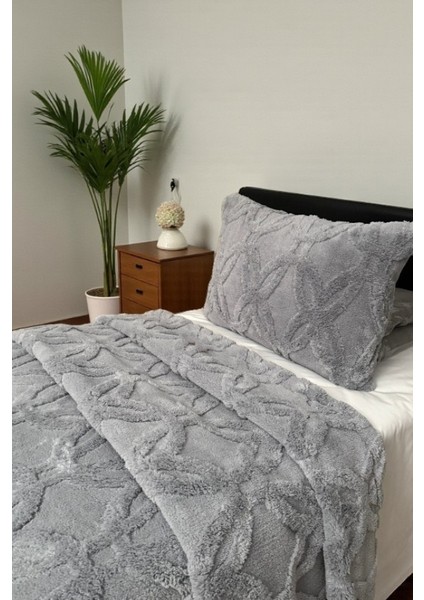 Orion Wellsoft Tek Kişilik Yatak Örtüsü Seti (180×235 cm + 1 Yastık Kılıfı) | Yumuşak ve Sıcak, Lüks Tasarım, Oeko-Tex Belgeli, Kışlık Battaniye Alternatifi indirimleri