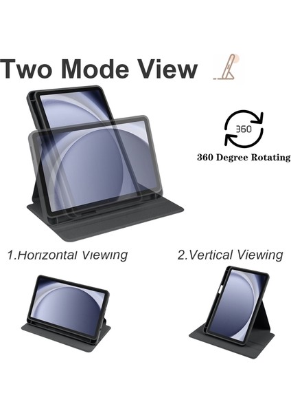 Samsung Galaxy Tab A11 Kılıf Termik Stanlı Katlanabilir Kapak fiyatları