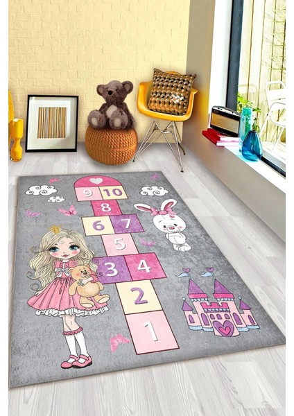 Prenses Kız Çocuk Halısı