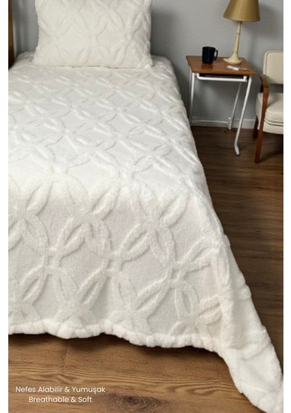 Orion Wellsoft Tek Kişilik Yatak Örtüsü Seti (180×235 cm + 1 Yastık Kılıfı) | Yumuşak ve Sıcak, Lüks Tasarım, Oeko-Tex Belgeli, Kışlık Battaniye Alternatifi fırsatları