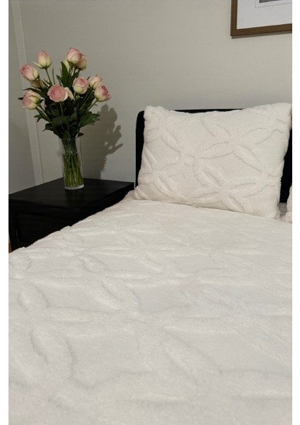 Orion Wellsoft Tek Kişilik Yatak Örtüsü Seti (180×235 cm + 1 Yastık Kılıfı) | Yumuşak ve Sıcak, Lüks Tasarım, Oeko-Tex Belgeli, Kışlık Battaniye Alternatifi