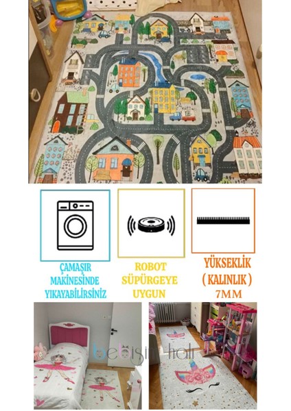 Prenses Kız Çocuk Halısı modelleri