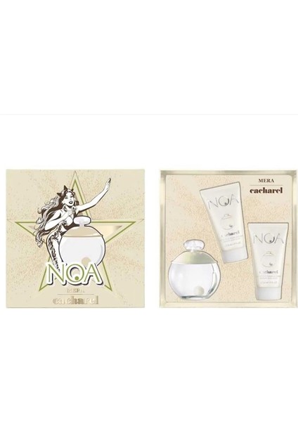 Noa Edt 100 ml + 2 Adet 50 ml Body Lotion Kadın Parfüm Seti
