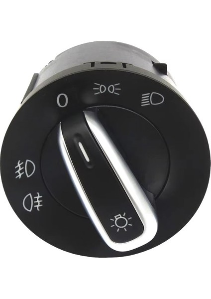 Volkswagen Touran Far Açma Kapama Düğmesi Anahtarı 2003-2010 Krom