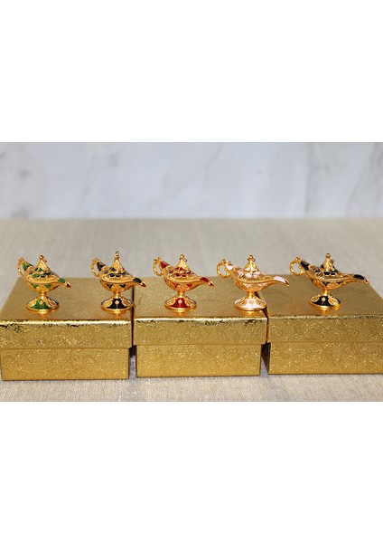Mineli Metal Alaaddin Lambası 6