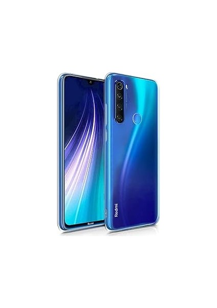 Microsonic Note 8t Için Kılıf Transparent Beyaz [redmi Note 8t ile Uyumlu Kılıf -