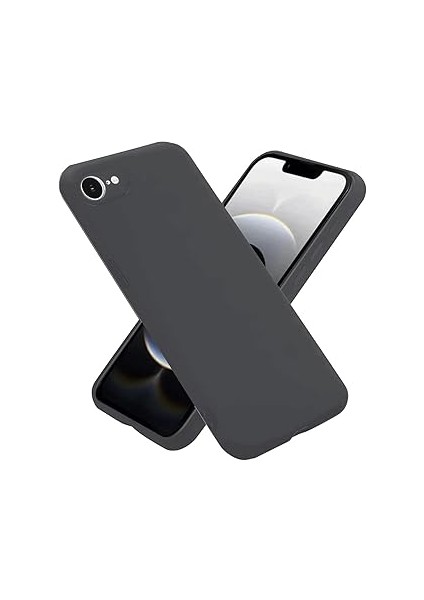 Ggm Aksesuar 16E ile Uyumlu Içi Kadife Kamera Korumalı Lansman Silikon Kılıf Ince Yapılı Tam