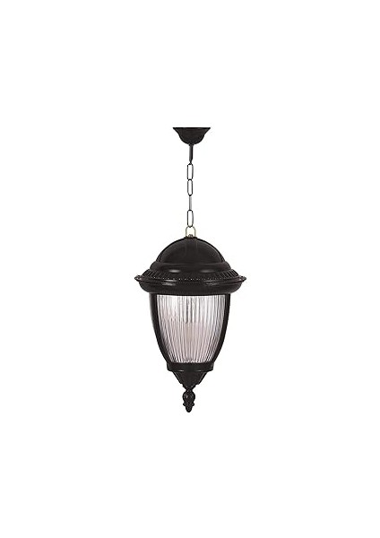 Avonni 68053 Bahçe Fener Sarkıt, 60 W, Siyah
