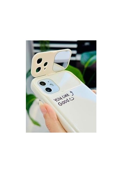 Go Aksesuar 11 ile Uyumlu Aynalı Tasarım Darbe Önleyici Silikon Kılıf