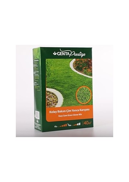 Genta Prestige Kolay Bakım Yonca Karışım Çim Tohumu 1 kg