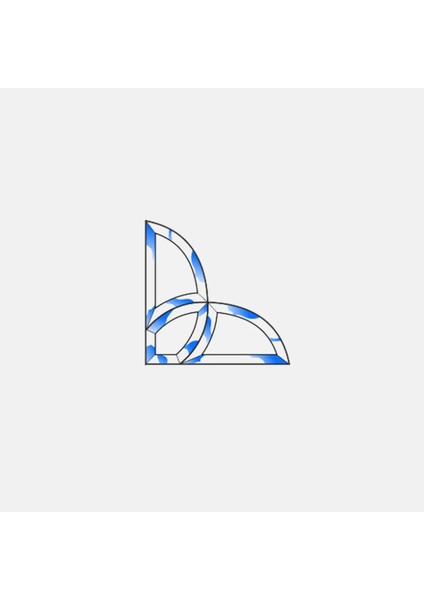 KB-163 / 3 Parça 15*15 cm