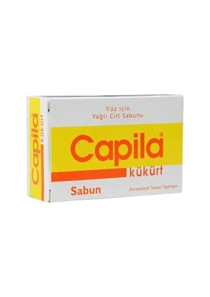Capi̇la Sabun Kükürtlü 90 Gr.
