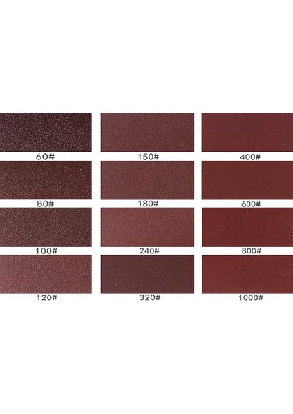 14X30 cm Su Zımpara 100 Kum Ince Yüzey Zımpara Kağıdı Suya Dayanıklı Ahşap Metal Plastik