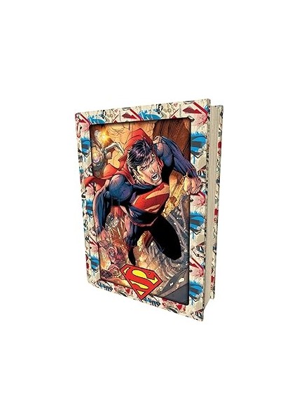 3D - Superman - 300 Parça Puzzle - Metal Kutu