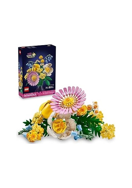 Botanicals Küçük Sarı Buket 10347-9 Yaş ve Üzeri Kız ve Erkek Çocuklar Için Papatya, Şakayık V