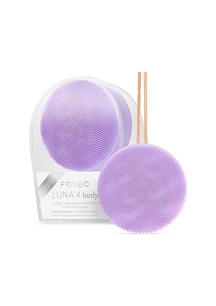 Foreo Luna 4 Vücut - Vücut Fırçası - Tüm Vücut Cilt Bakımı - Peeling Vücut Temizleyici - Losyon Akt