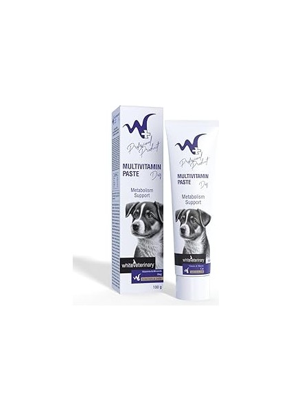 W+ Whiteveterinay Multivitamin Dog Paste 100 gr (Köpekler Için Multivitamin Macunu)