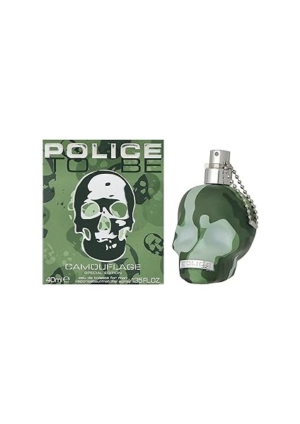 Police To Be Camouflage, Eau De Toilette 40 ml