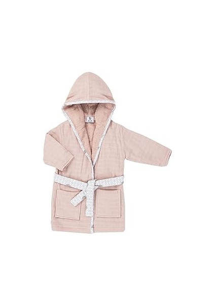 Hero Müslin & Havlu Bebek Çocuk Bornoz Bunny