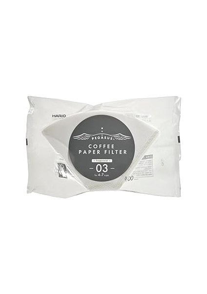 Hario Pegasus 03 Dripper Filtresi (100 Adet)