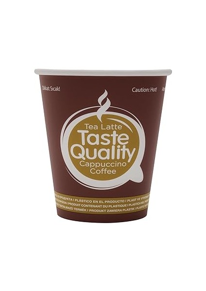 Cuptoyou 75 Adet Tek Kullanımlık Karton Bardak, Kağıt Dondurma Bardakları, Kahve Bardakları, Çay, S