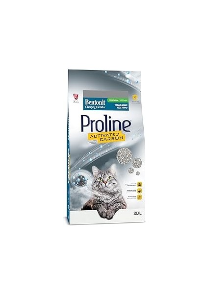 Proline Aktif Karbonlu Kedi Kumu 20 L