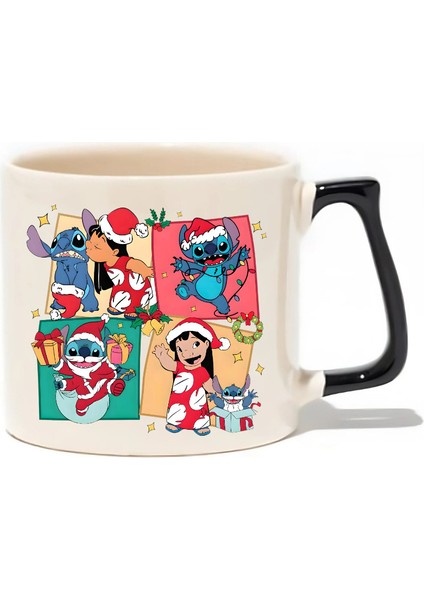 Lilo&stitch Yeni Yıl - Hediye Seramik Kupa