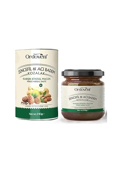 Ordoveni Kozalak Macunu | Zencefil ve Acıbademli (240GR)