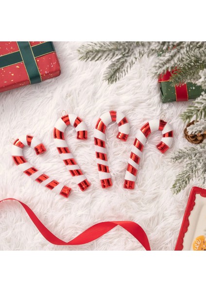 Yılbaşı Ağacı Süsü Noel Gold Şekerleri Yılbaşı Temalı Hediyeler Noel Süsü 6 Adet