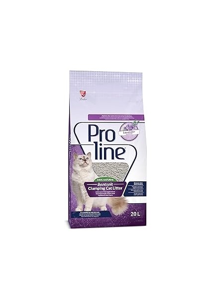 Proline Lavanta Kokulu Bentonit Kedi Kumu 20 L