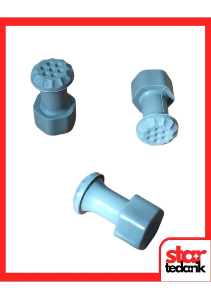 Pdr Boyasız Göçük Düzeltme Plastiği Yuvarlak Bombeli Çap 12 5mm - D. N6 - Gri