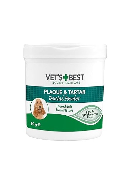 Vet's Best Köpekler Için Plak ve Tartar Ağız Bakım Tozu 90GR