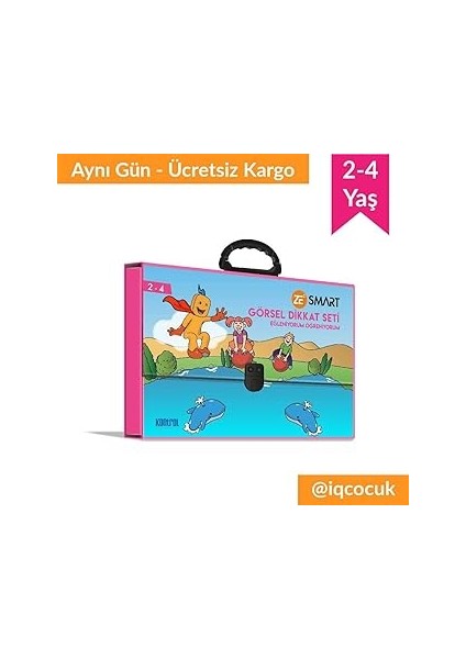 Görsel Dikkat Seti 2-4 Yaş