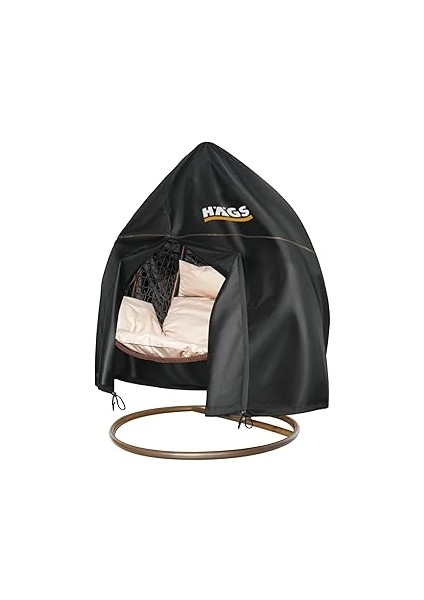 Haegs Bahçe Salıncağı Örtüsü, Rattan Salıncak Koltuk Koruma Kılıfı Brandası, Hamak Sandalye Dış Mek