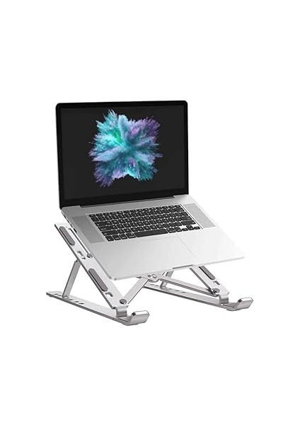 Taşınabilir Laptop Standı Standı Notebook Standı Tüm Laptoplarla Uyumlu Bilgisayar Standı T